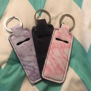 Keychain Chapstick Holders